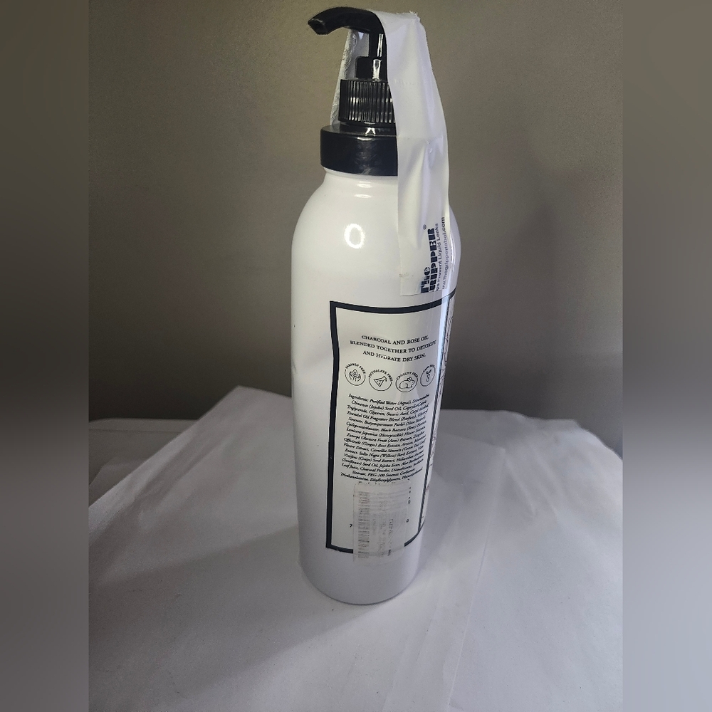 NEW Archipelago Charcoal Rose Body Lotion - dented bottle. - Picture 2 of 7